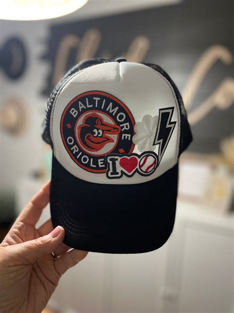 Large orioles hat – Clovercodesign