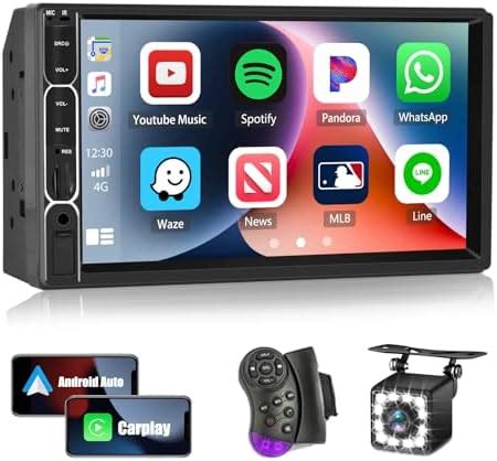 Camecho Autoradio Din Avec Carplay Android Auto Autoradio Double Din