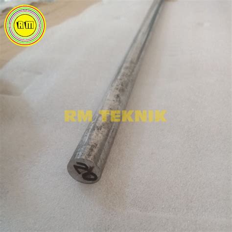 Jual Shaft Besi As Batangan Diameter As 20 Mm Panjang 60 Cm Shopee