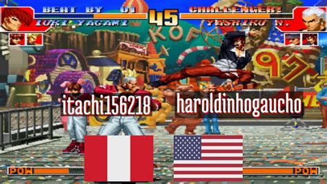 FT5 Kof97 Itachi156218 PE Vs Haroldinhogaucho US King Of