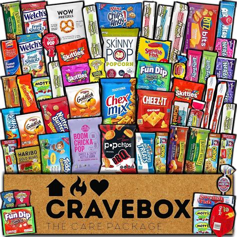 Cravebox Quality Snack Variety Pack T For Kids And