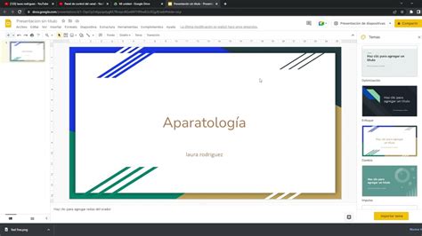 Como Crear Diapositivas Desde Drive YouTube