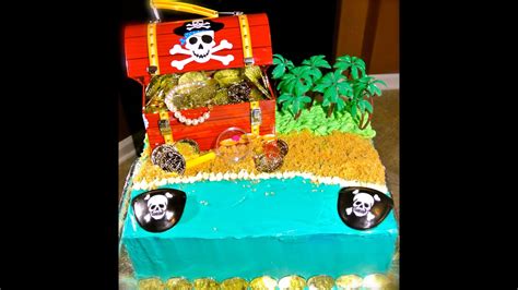 Pirate Cake Tutorial How To Youtube