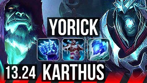 Yorick Vs Karthus Top 7 Solo Kills Legendary 400 Games 9 3 7