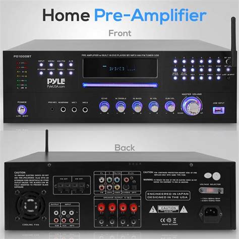 Pyle Pd Bt Home And Office Amplifiers Receivers Sound And