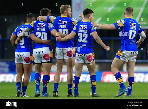 Jack Sinfield 32 Of Leeds Rhinos Walks Out For His Debut Home Game At