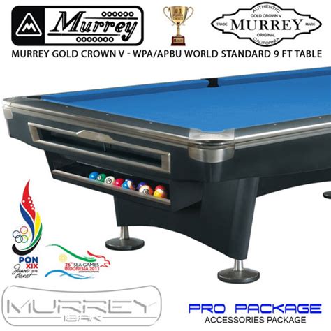 Jual Murrey Gold Crown V Ft Pool Table Meja Billiard Feet Murey