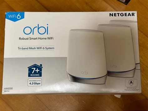 Netgear Orbi Rbk753 Mesh Wifi 6 Router 傢俬＆家居 其他 家居改善及收納用品 Carousell