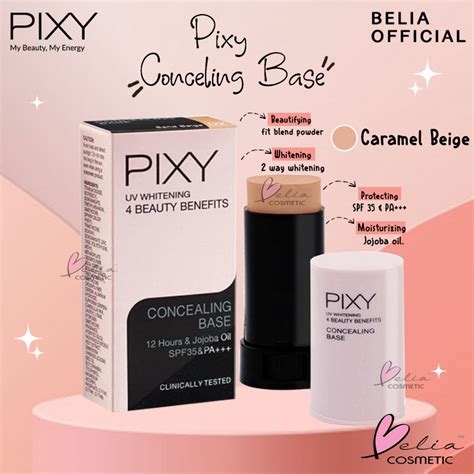 Jual Pixy Concealing Base G Uv Whitening Beauty Benefits Concealer