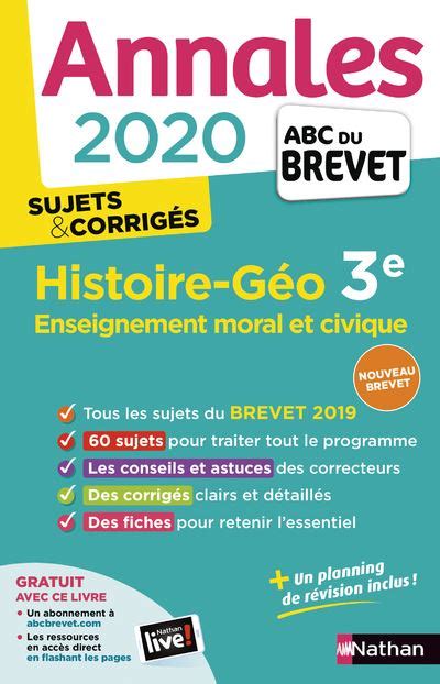 Annales Brevet Histoire G O E Enseignement Moral Et Civique