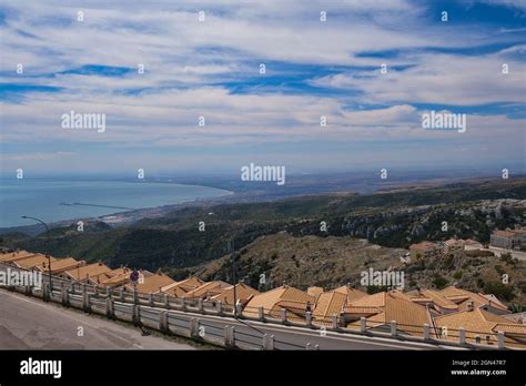 View of the Gulf of Manfredonia Stock Photo - Alamy