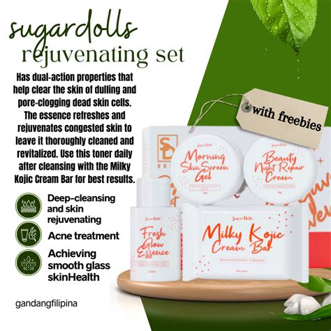 Sugar Dolls Rejuvenating Set New Packaging Micropeeling Set Anti