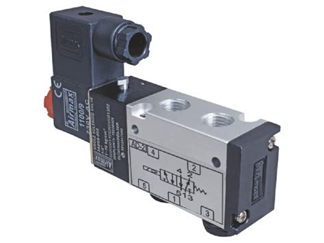 Aluminium Airmax Way Single Solenoid Valve Model Name Number