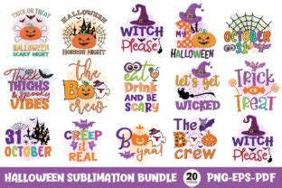 Halloween Sublimation Bundle V Graphic By Crafthub Creative Fabrica