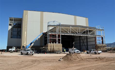 Construction At F 22 Radar Cross Section Test Facility At Flickr