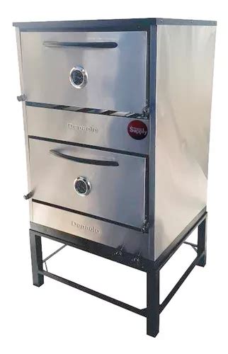 Horno Pizzero Rotisero Depaolo Moldes Acero Inox C Base