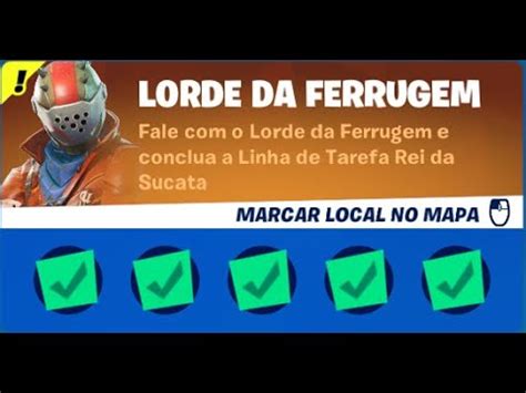 Fale Lorde Da Ferrugem E Conclua A Linha De Tarefa Rei Da Sucata