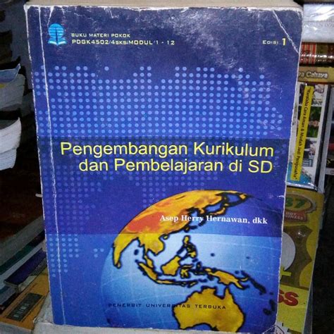 Jual Buku Original Pengembangan Kurikulum Dan Pembelajaran Di Sd