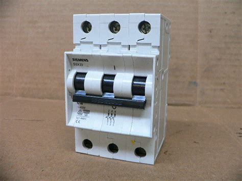 Siemens 5Sx23 C16 Circuit Breaker 480Vac 3P 16A - Fen Industrial
