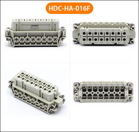 USD 9 82 Heavy Duty Connector HDC HA 016M F HDC HA 032M F 16a 250V