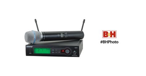 Shure SLX Series Wireless Microphone System SLX24 BETA87A L4 B H