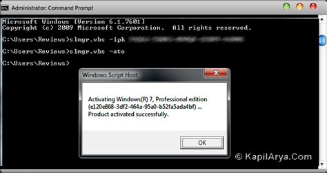 How To Change Windows Product Key Using Command Prompt