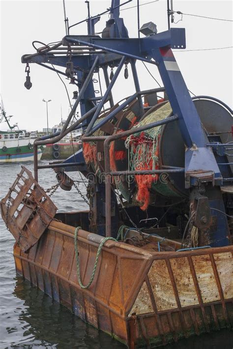 Barcos Dos Peixes Traineiras No Porto De Guilvinec Brittany France