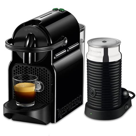 Café Fácil Combo Cafeteira Expresso Nespresso Inissia Preta Aeroccino 3