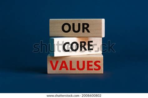 Our Core Values Symbol Concept Words Stock Photo 2008600802 Shutterstock