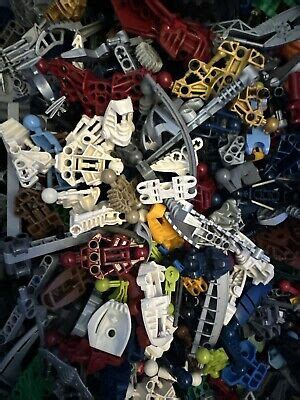 Bionicle Lot One Pound Random Parts Discontinued Lego Masks