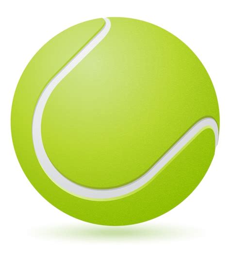 Premium Vector | Tennis ball vector illustration