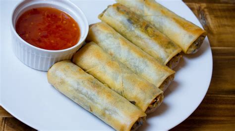 Vegetarian Egg Rolls How To Make Vegetarian Spring Rolls Youtube