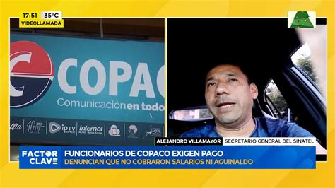 Funcionarios De Copaco Exigen Pago Youtube