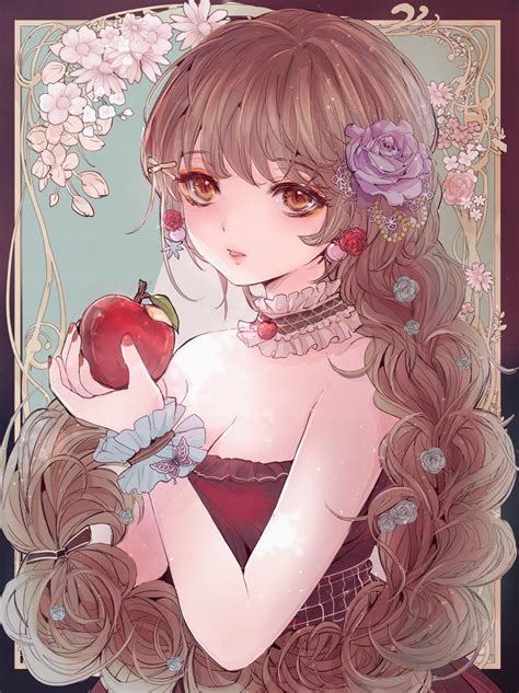 いいりんごの日 りんごの妖精🍎 」 こもりひっき🦋lawson Printでブロマイド発売中ですのイラスト