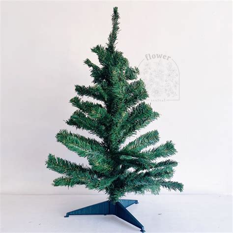 Jual CHRISTMAS TREE DEKORASI NATAL ARTIFICIAL TINGGI 60 Cm Pohon Natal