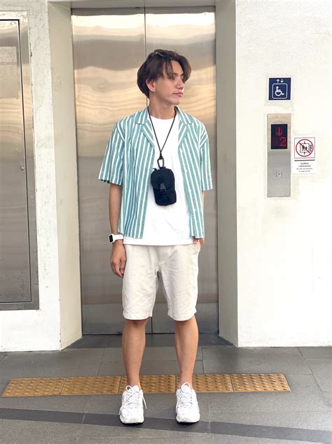 Check Styling Ideas For「linen Blend Shorts、jwa Hat」 Uniqlo In