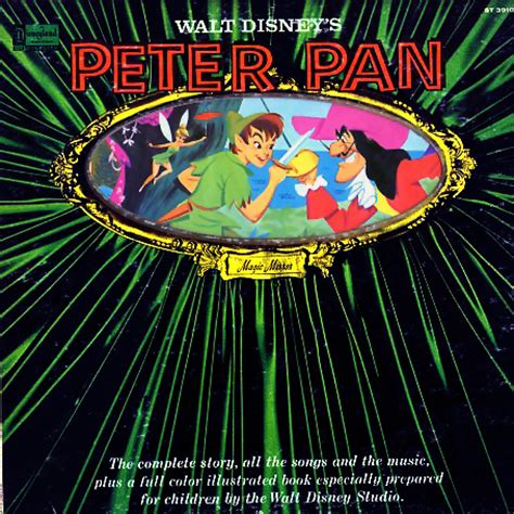 Peter Pan Soundtrack Recording St Vinyl Lp Record Album