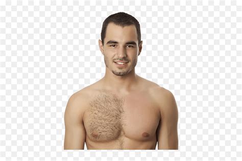 Male Chest Hair Removal - Light Chest Hair Men, HD Png Download - vhv