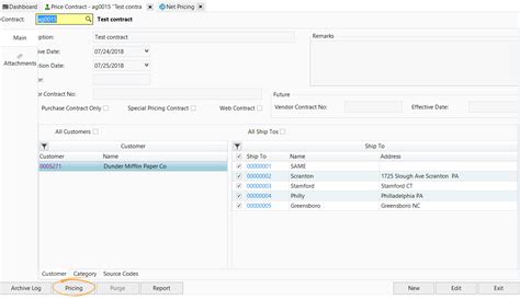 Configure Product Contract Pricing