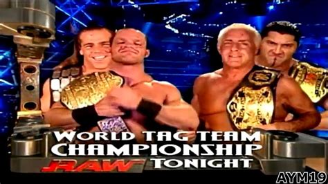 Shawn Michaels And Chris Benoit Vs Batista And Ric Flair Raw 3292004 Highlights Youtube