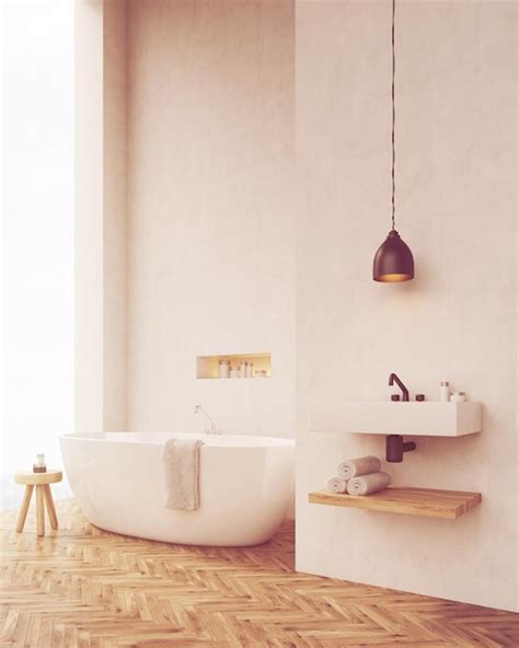 Premium Photo | Modern apartment bathroom