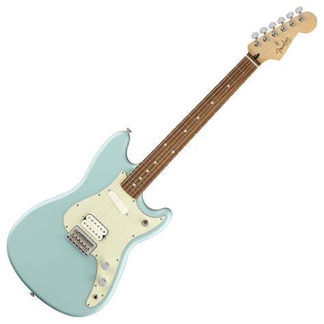 Fender Duo Sonic Hs Pf Daphne Blue At Gear4music