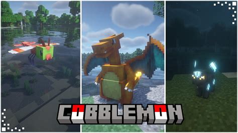 Cobblemon Minecraft Mod Showcase The BEST Pokémon Minecraft Mod for