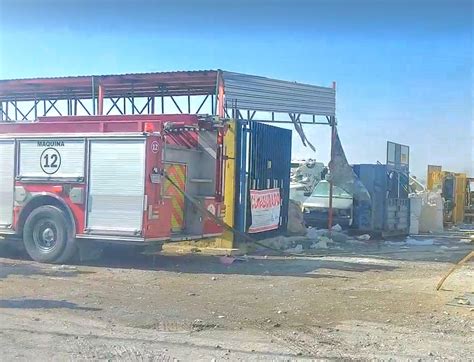 Otra Vez Se Incendia La Recicladora De Villa Esperanza Norte De