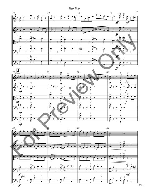 Tico Tico by Zequinha de Abreu/arr. Lipton| J.W. Pepper Sheet Music