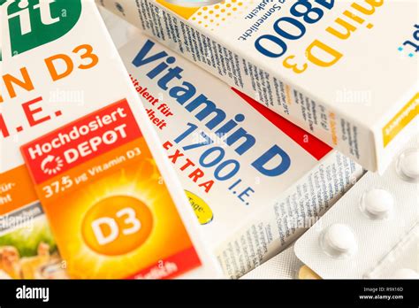 Les Comprimés De Vitamine D Lélaboration Des Packs Est Destiné à