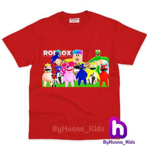 Jual Rainbow Friends Roblox Custum Baju Anak Kaos Anak Rainbow Friends