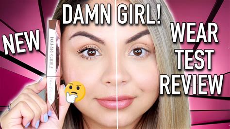 New Too Faced Damn Girl Mascara Wear Test And Review Is It Good