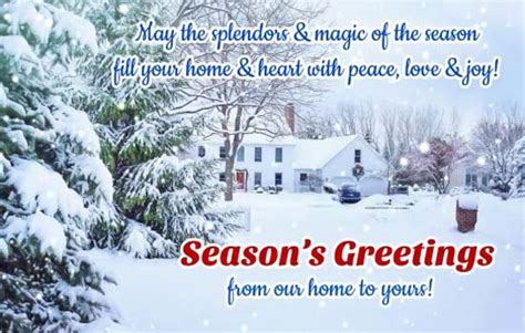 Warm Wishes Of The Season Free Warm Wishes Ecards Greeting Cards