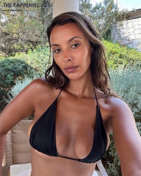 Maya Jama Exposed Her Boobs In Bikini 7 Photos The Fappening